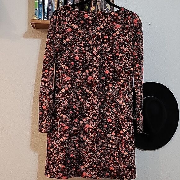 Peruvian Connection Floral Long Sleeve Dress - Picture 2 of 5